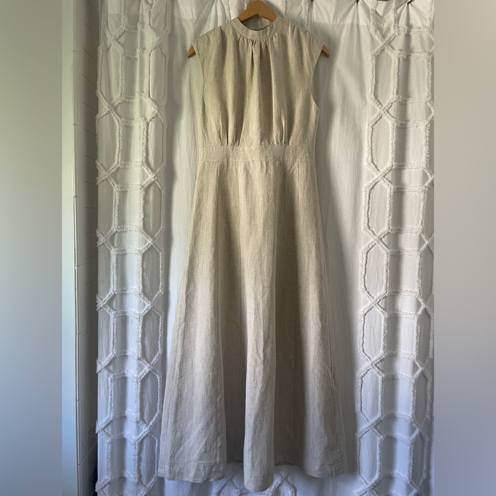 DISSH Neutral Cream Maxi Dress